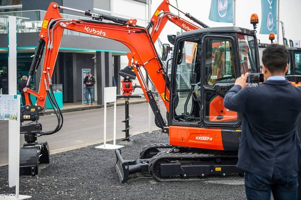  Miniexcavadora KX037-4 Kubota Nuevo Modelo 