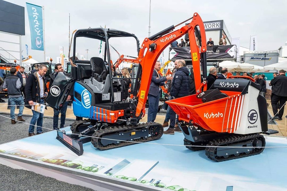 Nuevo prototipo Miniexcavadoras Kubota Bauma